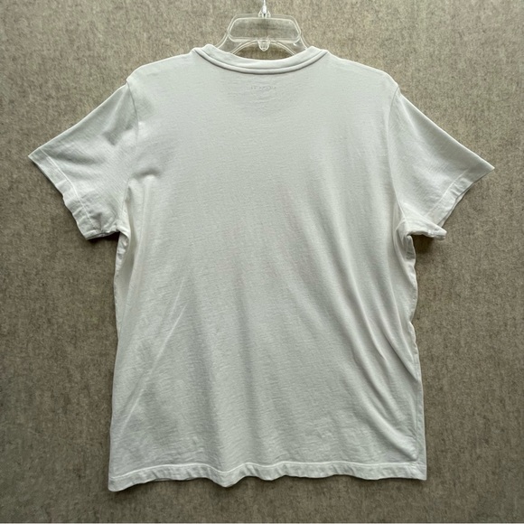 Coach Pure Cotton Logo Embroidered Tshirt Large - Picture 3 of 8